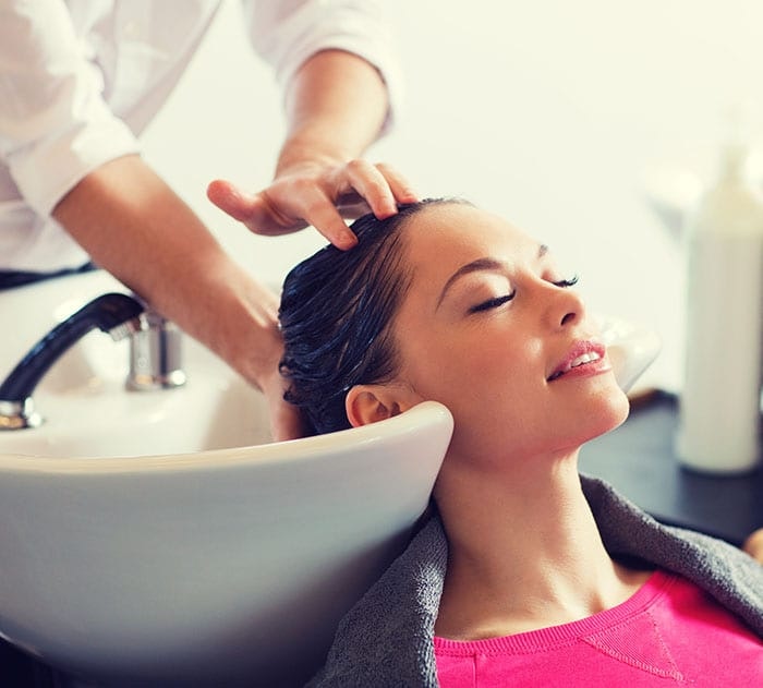 How do you wash your hair after a rhinoplasty