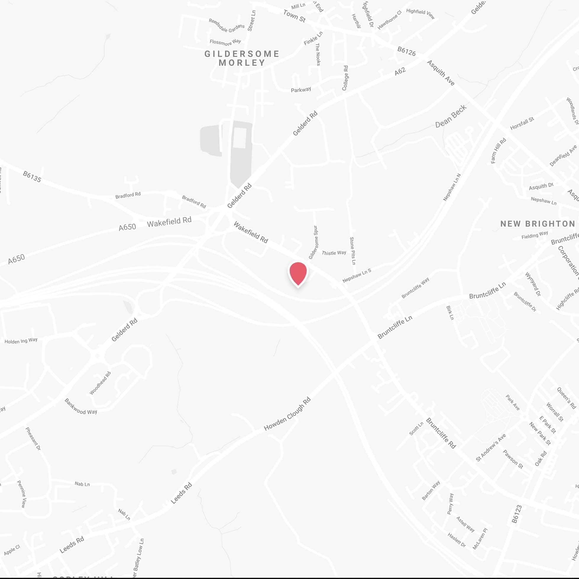 MYA Leeds Hospital Map