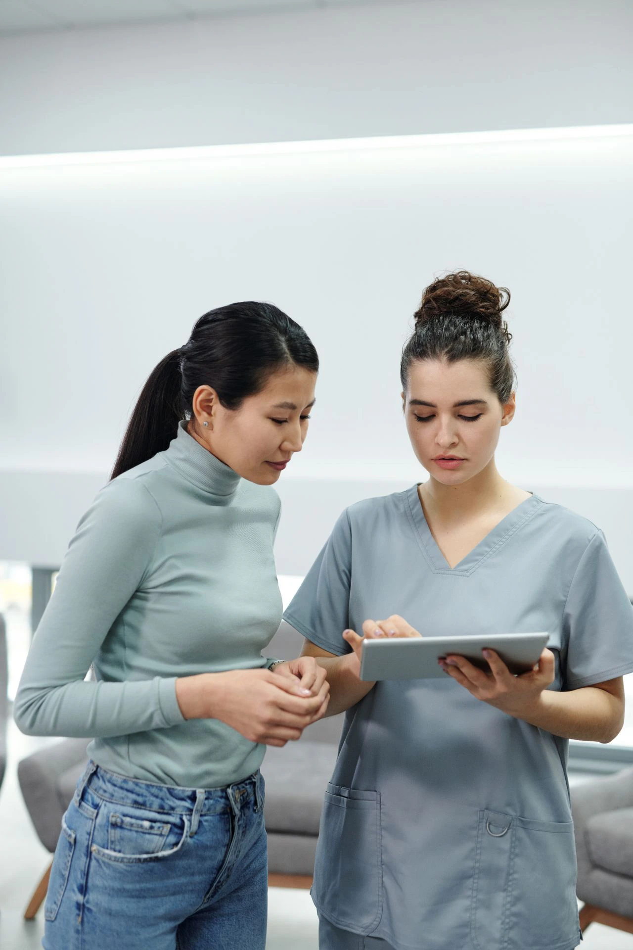 Patient attending an Ozempic makeover consultation at MYA to discuss cosmetic surgery after weight loss and receive personalised treatment advice.